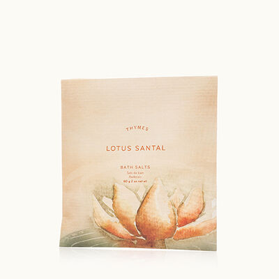 Lotus Santal Bath Salts Envelope